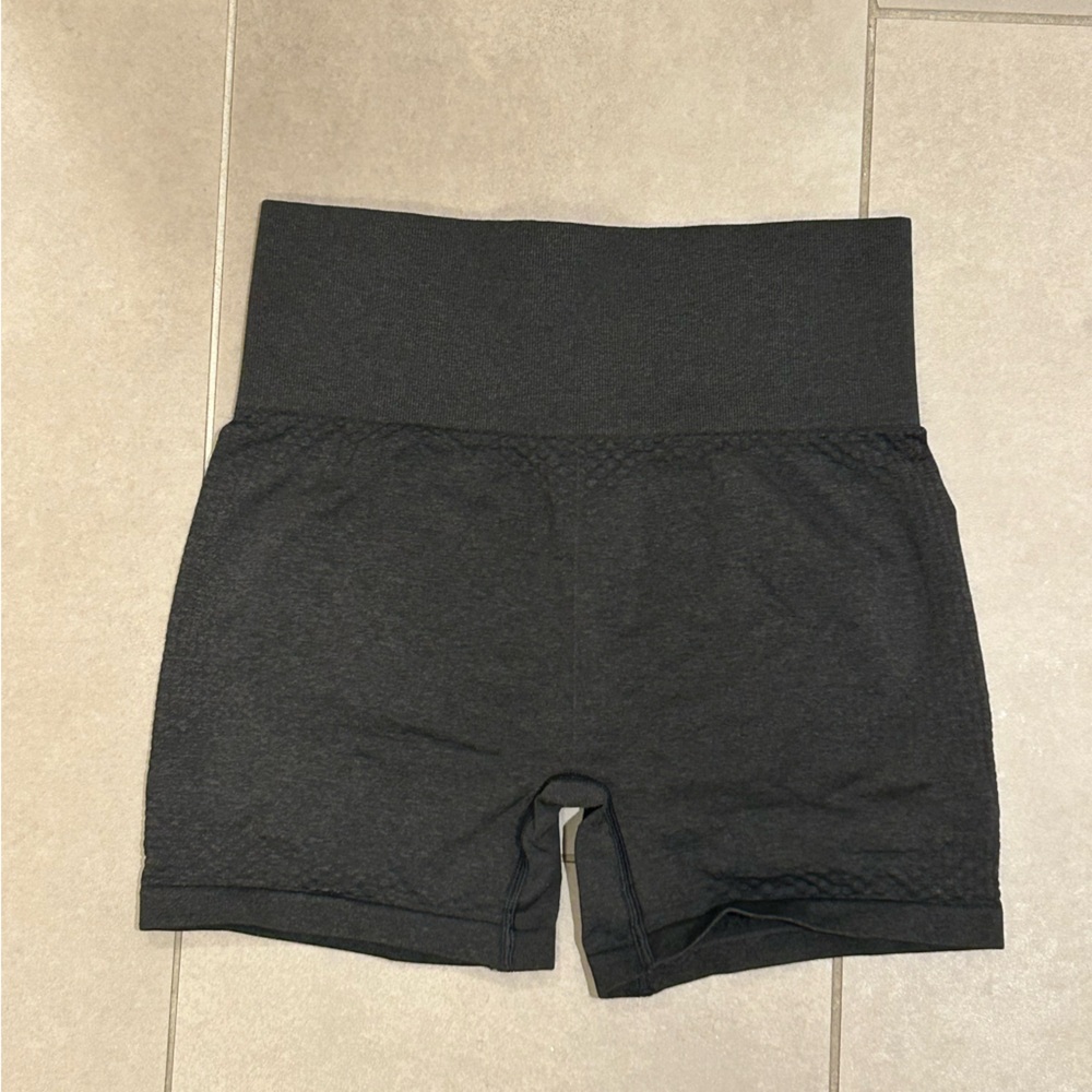 Gymshark Black Athletic High-Waist Shorts - Picture 2 of 4